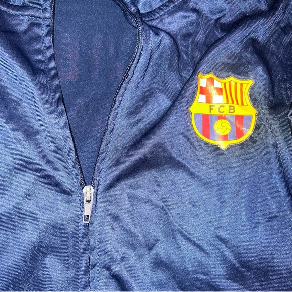 FC Barcelona Navy and Red Jacket - Picture 4 of 5